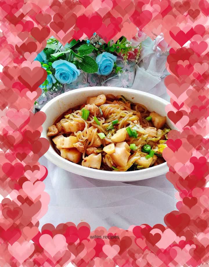 Stewed Chinese Cabbage with Pork Belly