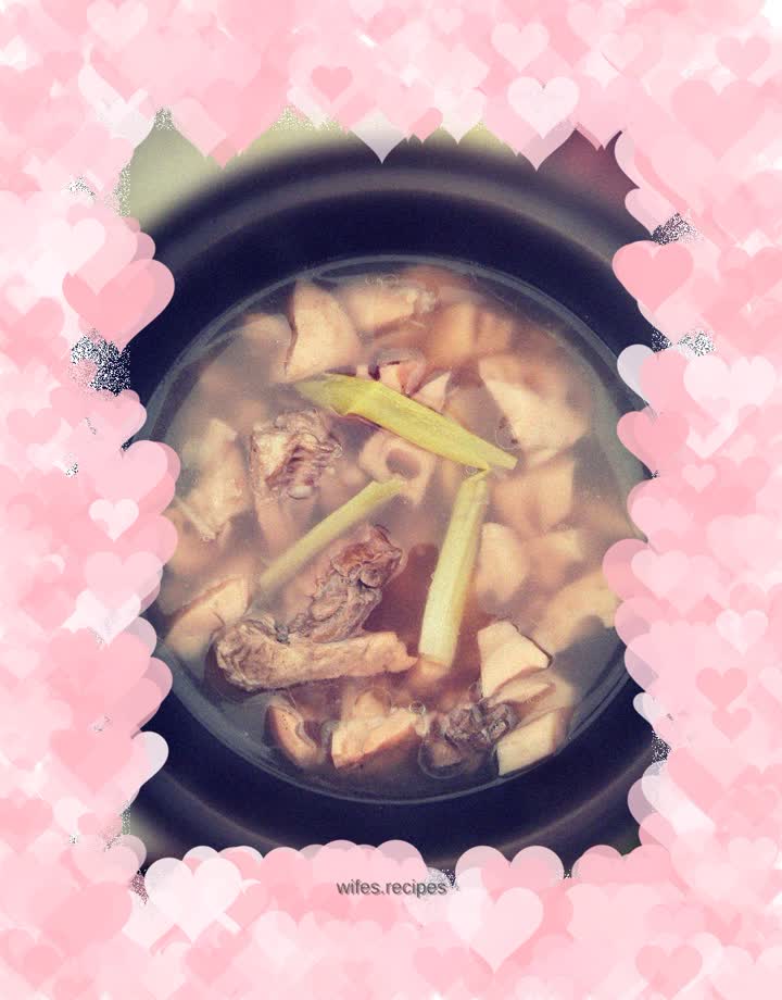 Lotus Root Pork Ribs Stew