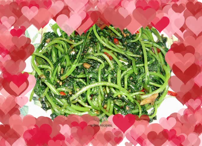 Vegetarian fried chrysanthemum