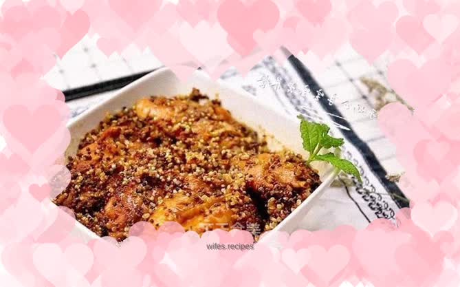 Quinoa steamed chicken wings—baby can also eat chicken wings healthily