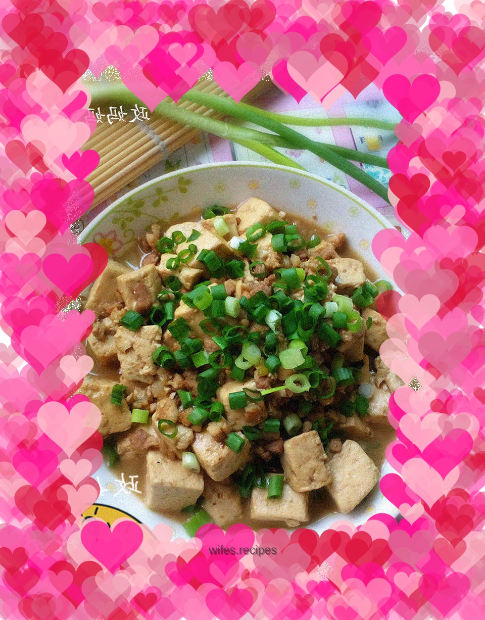 【Shandong】Minced Pork Tofu