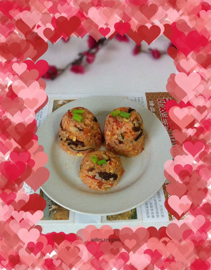 Tomato and egg fried rice
