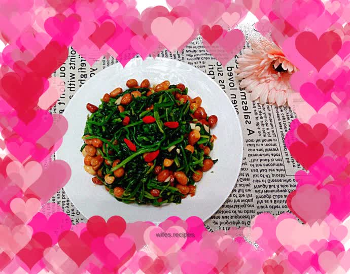 【Northeast】Spinach mixed with peanuts