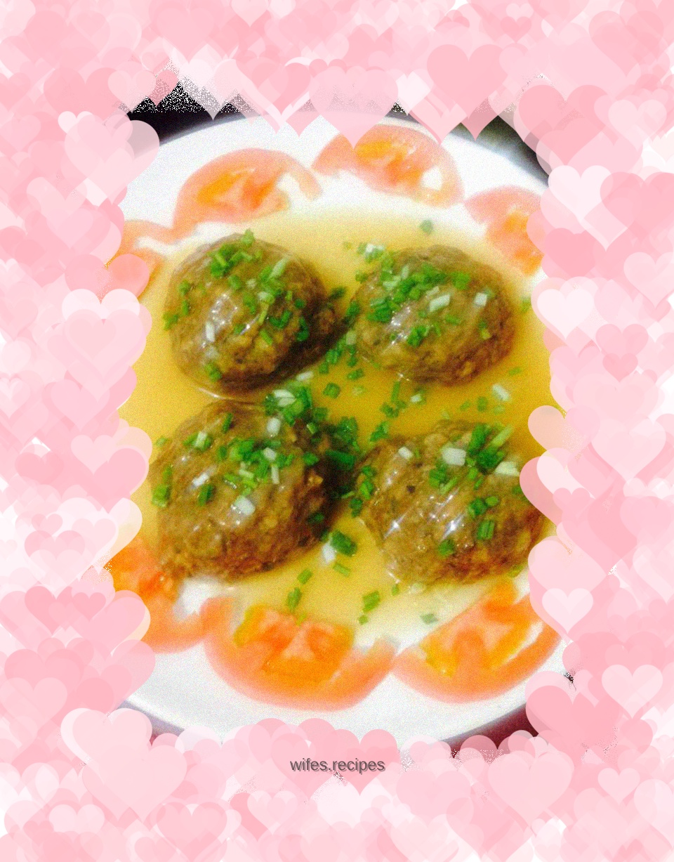 Beef Mushroom Balls