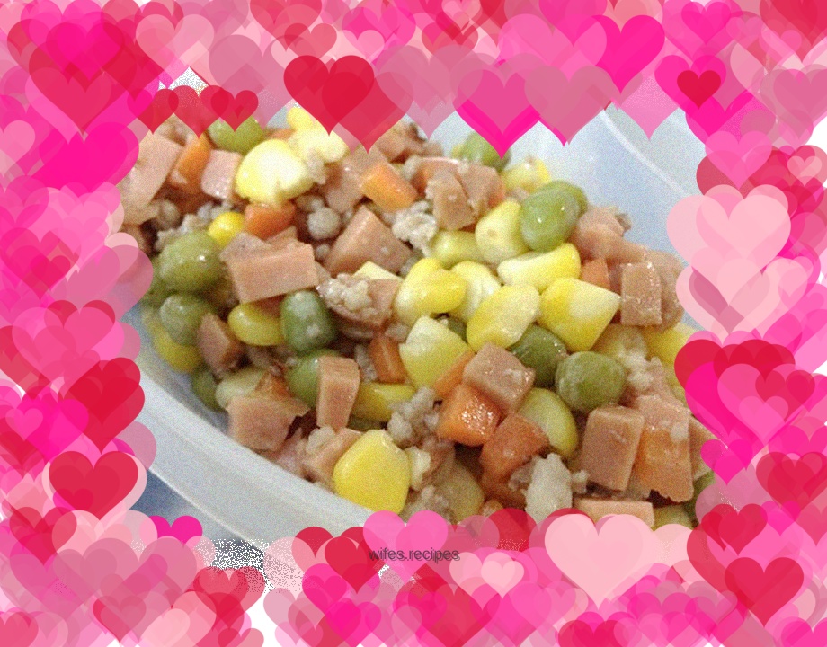Corn, winter beans, ham and vegetable stew---Jin Yu Man Tang's new recipe