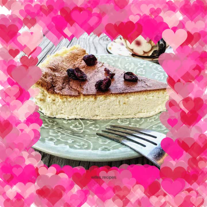 Japanese light cheesecake (cheesecake)