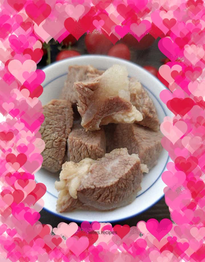 Boiled beef
