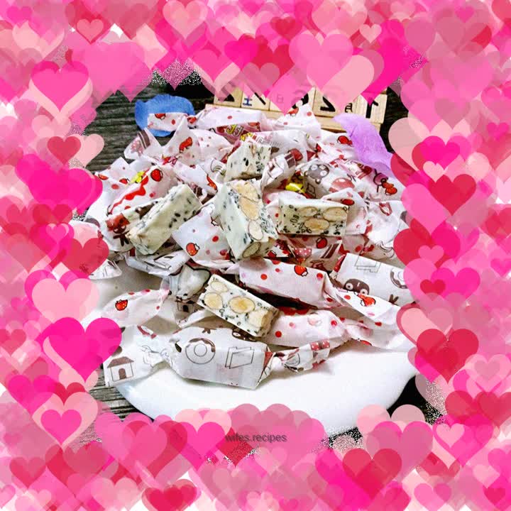 Almond Black Sesame Nougat