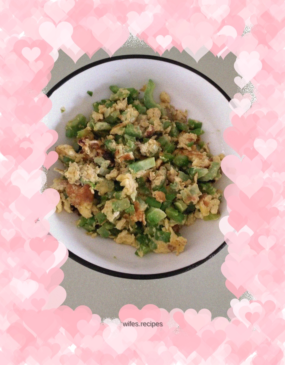 Bitter Melon Scrambled Eggs