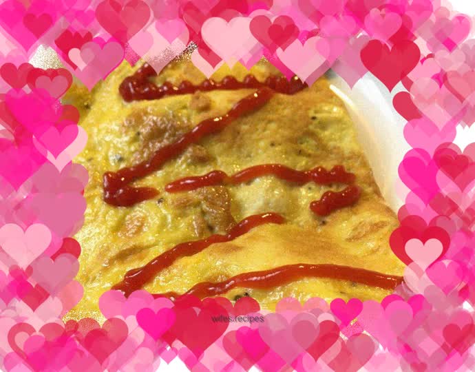 Chicken Breast Cheese Omelette