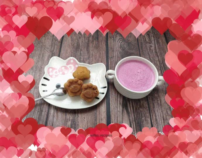 Dragon Fruit Banana Apple Smoothie