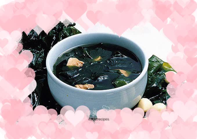 Korean seaweed soup