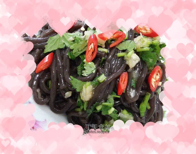 Mix fern root powder