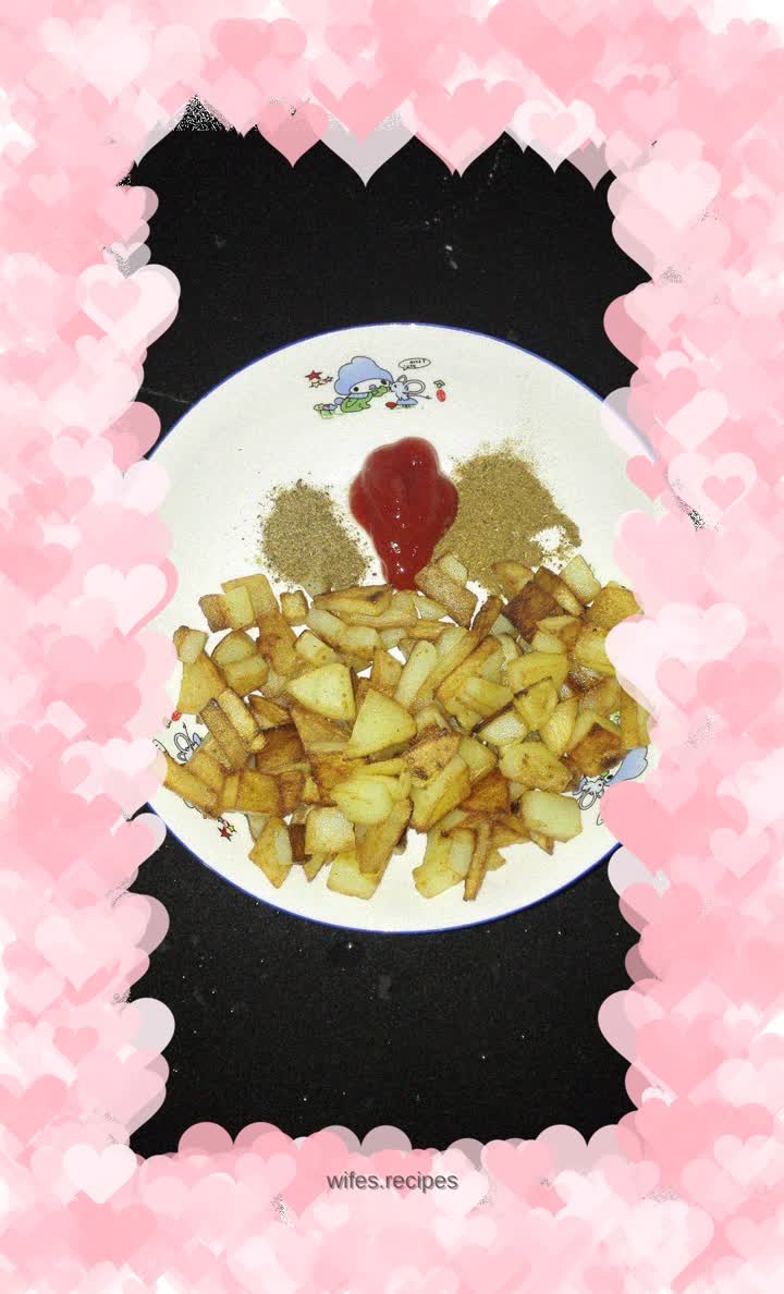 Four-flavor diced potatoes