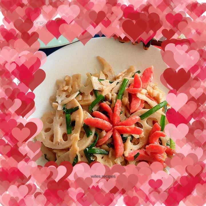 🐙Octopus grilled lotus root slices