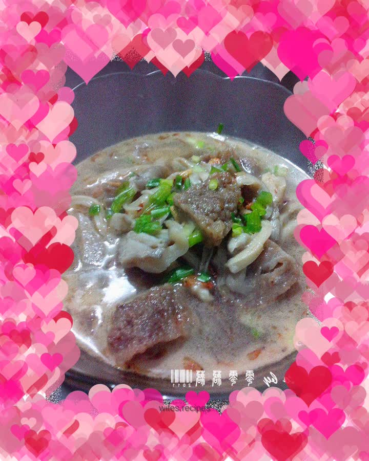 Mushroom Crispy Pork Soup