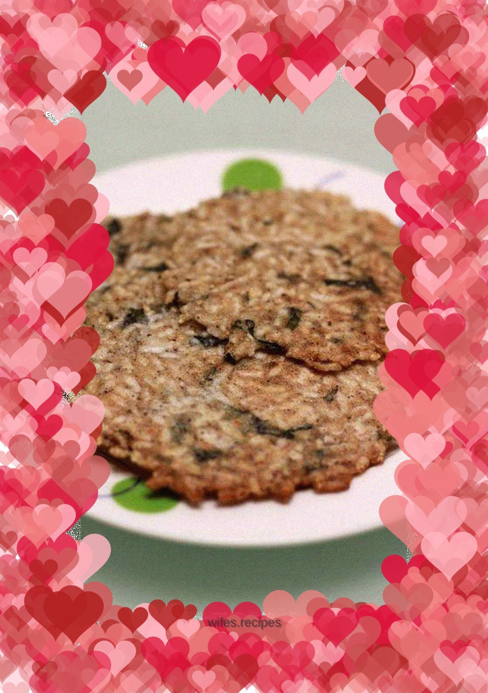 Crispy crispy rice crust