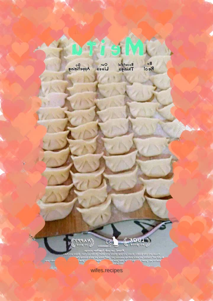 Vegetarian dumplings