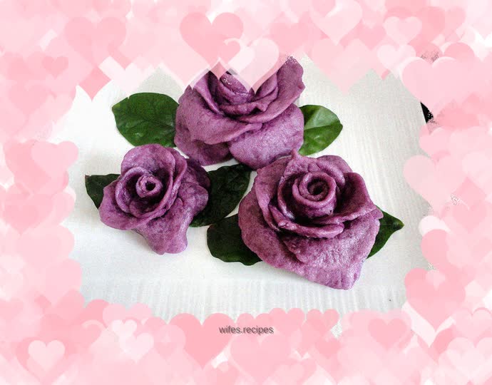 Purple Sweet Potato Rose