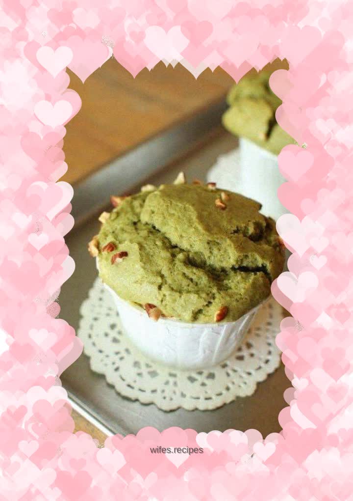 Matcha Muffin Cake