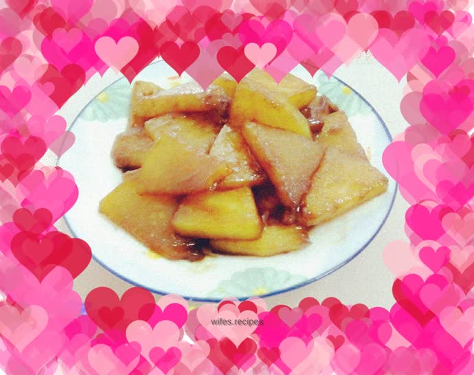 Sauce-flavored winter melon