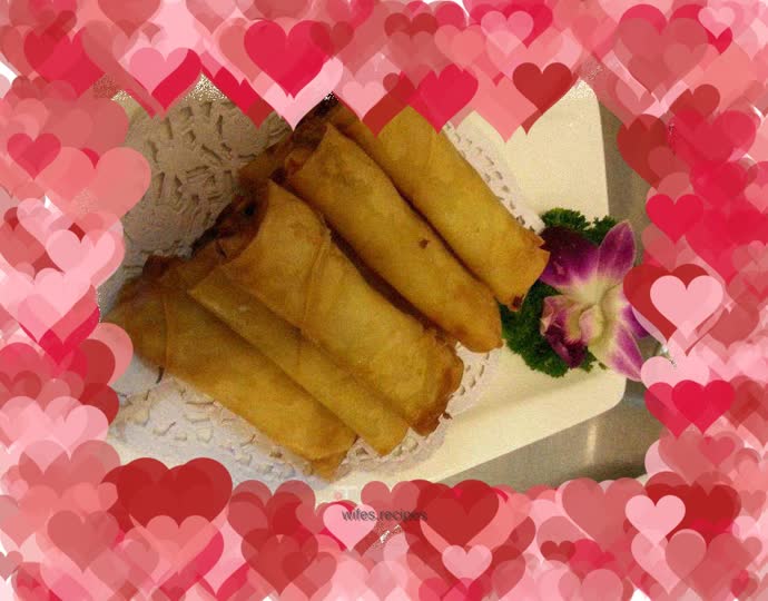 Shanghai Three Silk Spring Rolls