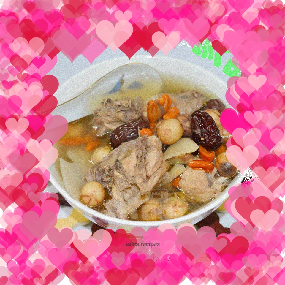 Red Lotus Huaishan Chicken Soup