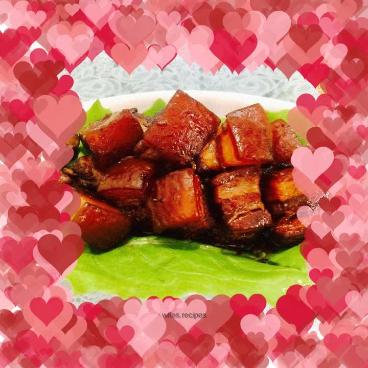 Privately prepared Dongpo Pork without adding a drop of water