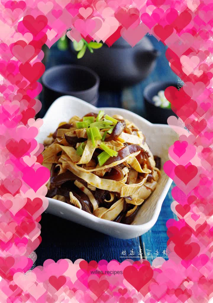 【Sichuan】Cold fungus and bean skin shreds