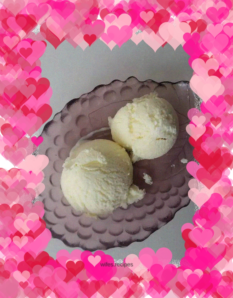 Vanilla ice cream