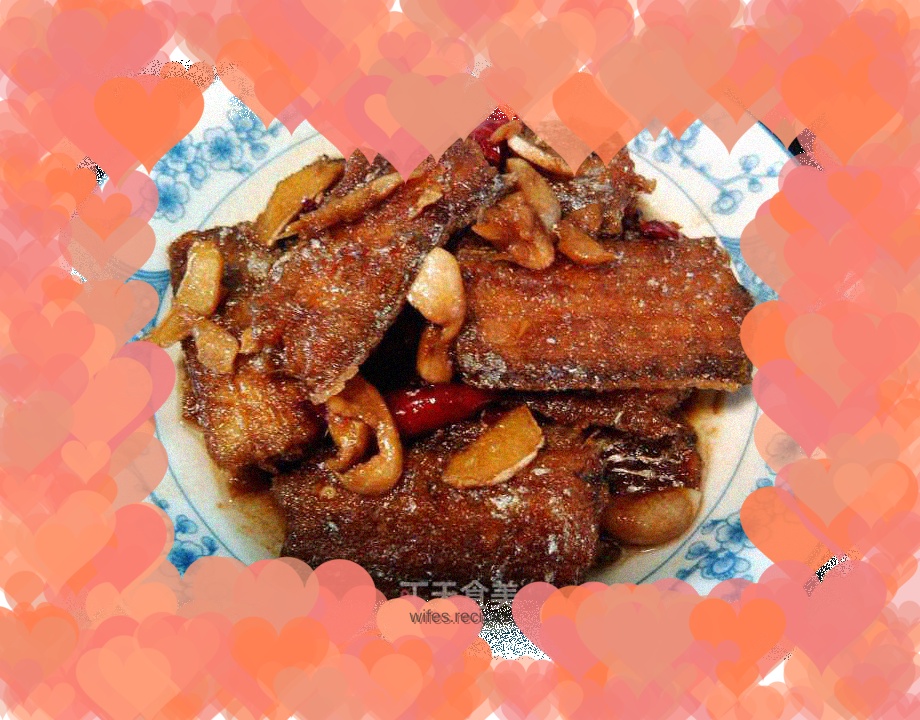 Braised hairtail fish