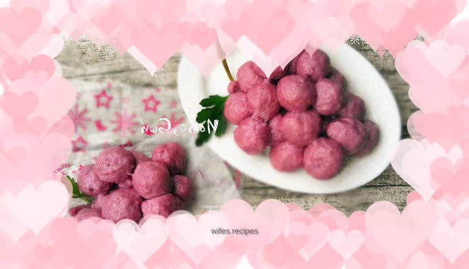 Elephant steamed buns - grape bunch steamed buns