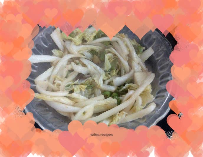 Hot and sour Chinese cabbage