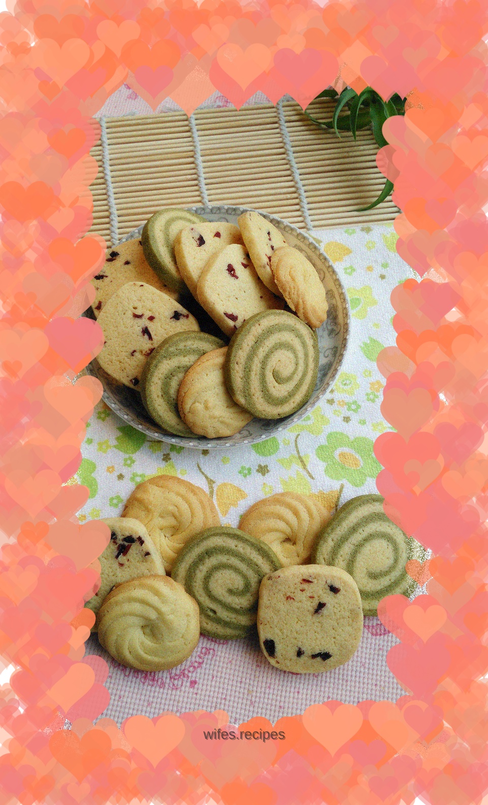 Cranberry Cookies: Cake Flour