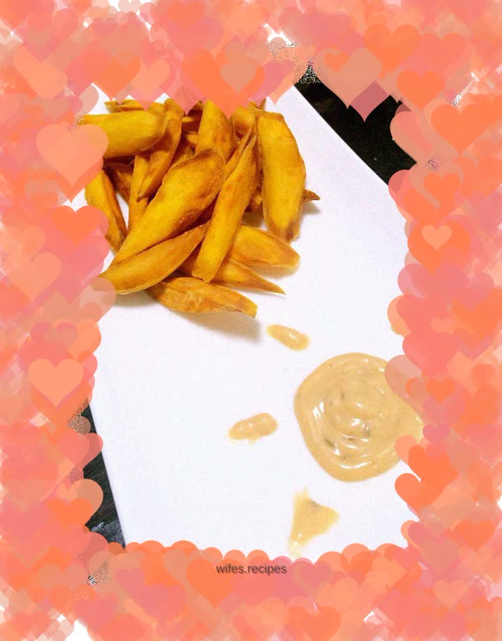 Crispy sweet potato-5 minutes quick midnight snack