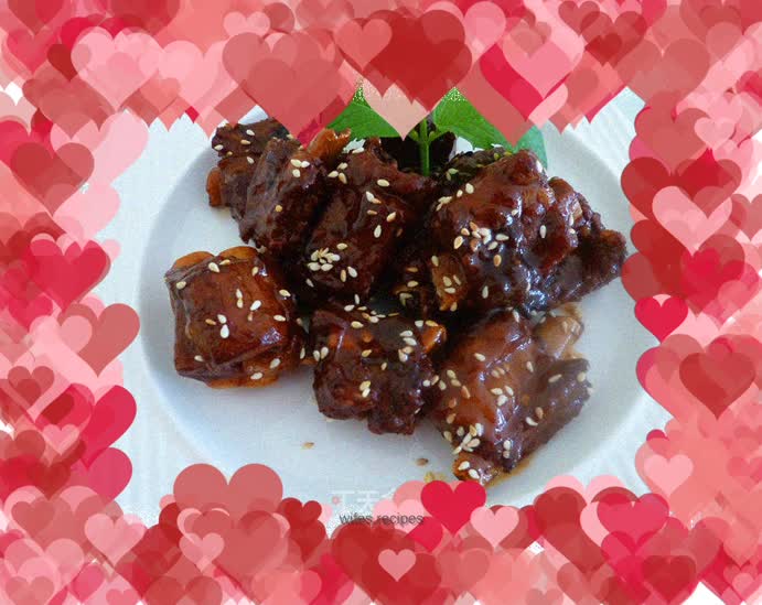 Homemade Honey Sauce Pork Ribs