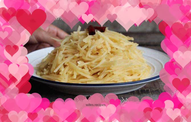 Hot and sour potato shreds