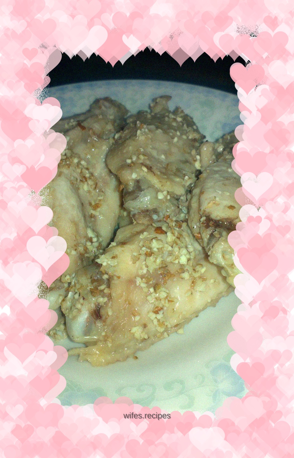 Baked chicken wings with ginger and salt