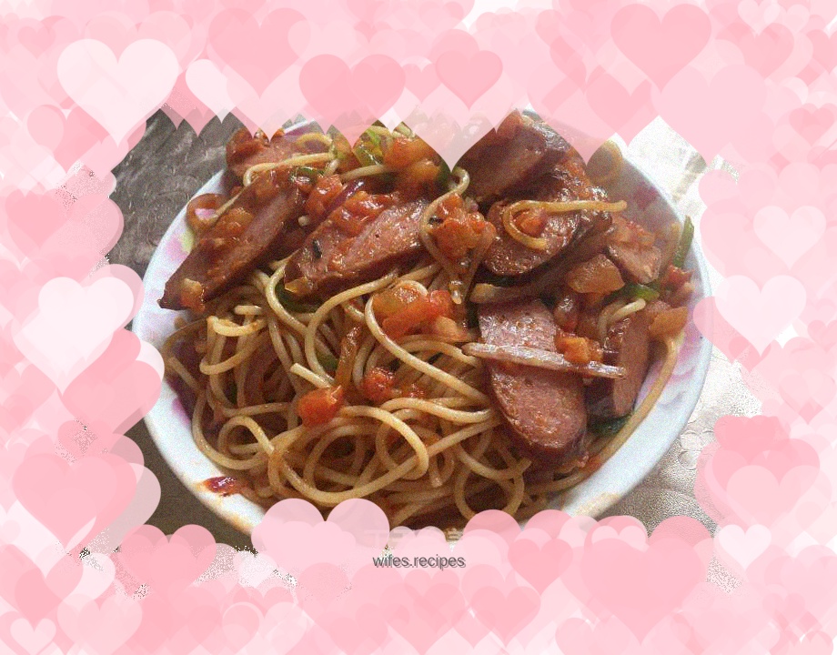 Tomato Sausage Pasta