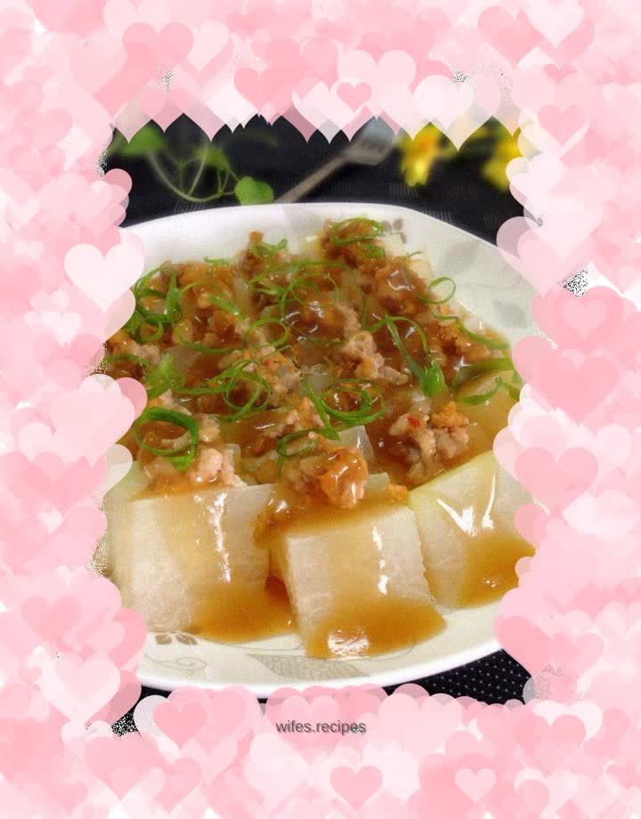 Steamed Minced Pork and Winter Melon