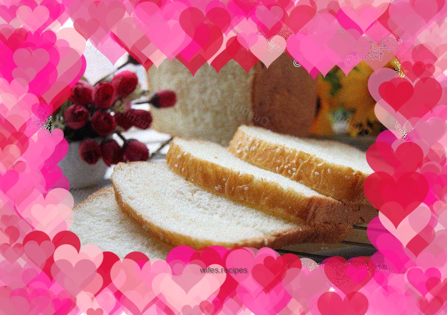 【Milk Toast】——My first successful bread machine toast