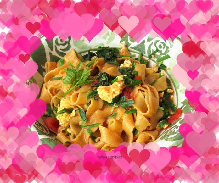 Tomato and egg noodles