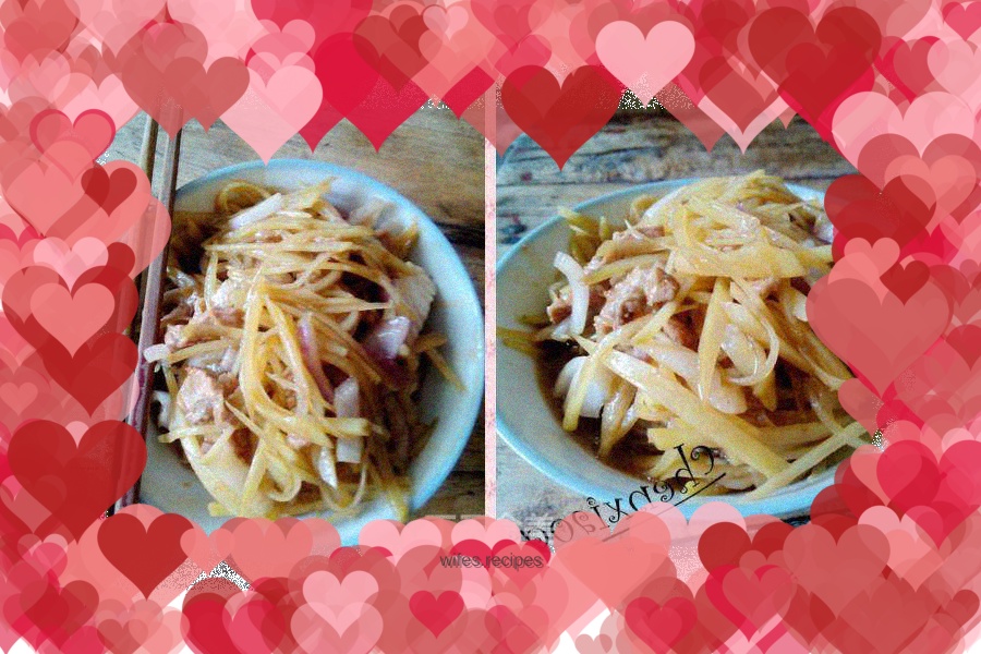 Onions and potatoes