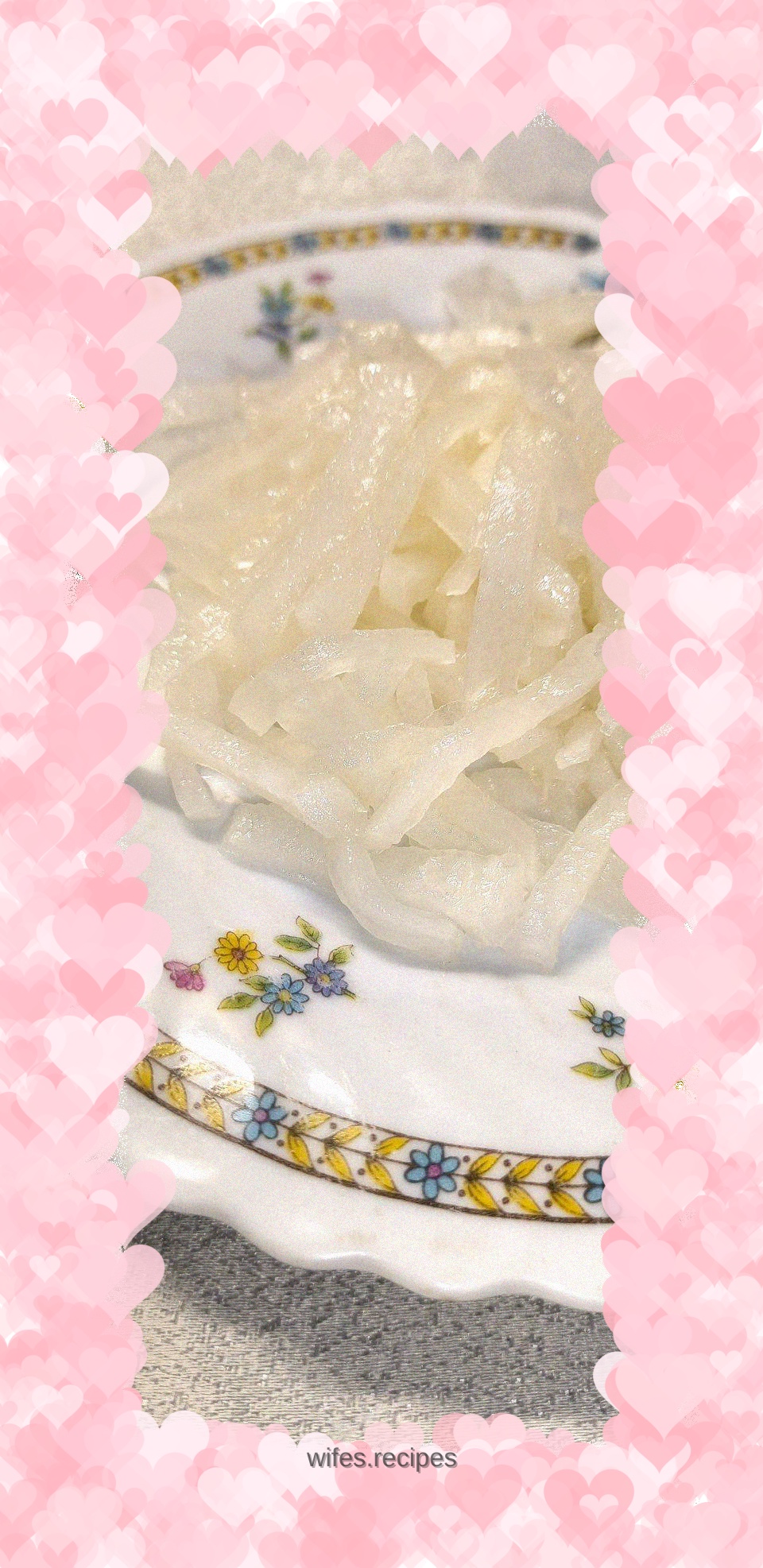 Salted white radish