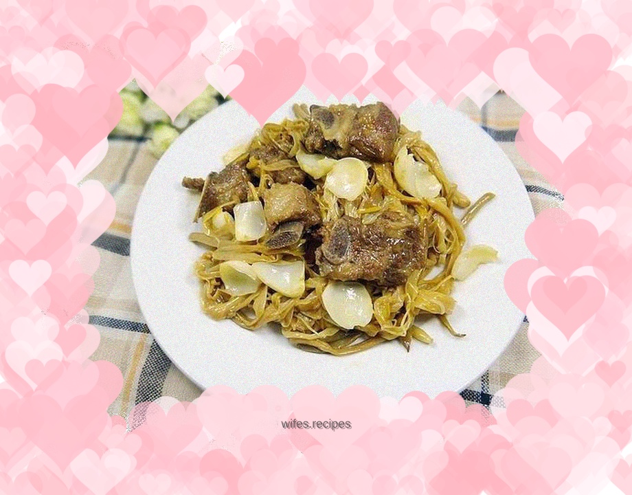 Daylily and Lily Grilled Pork Ribs