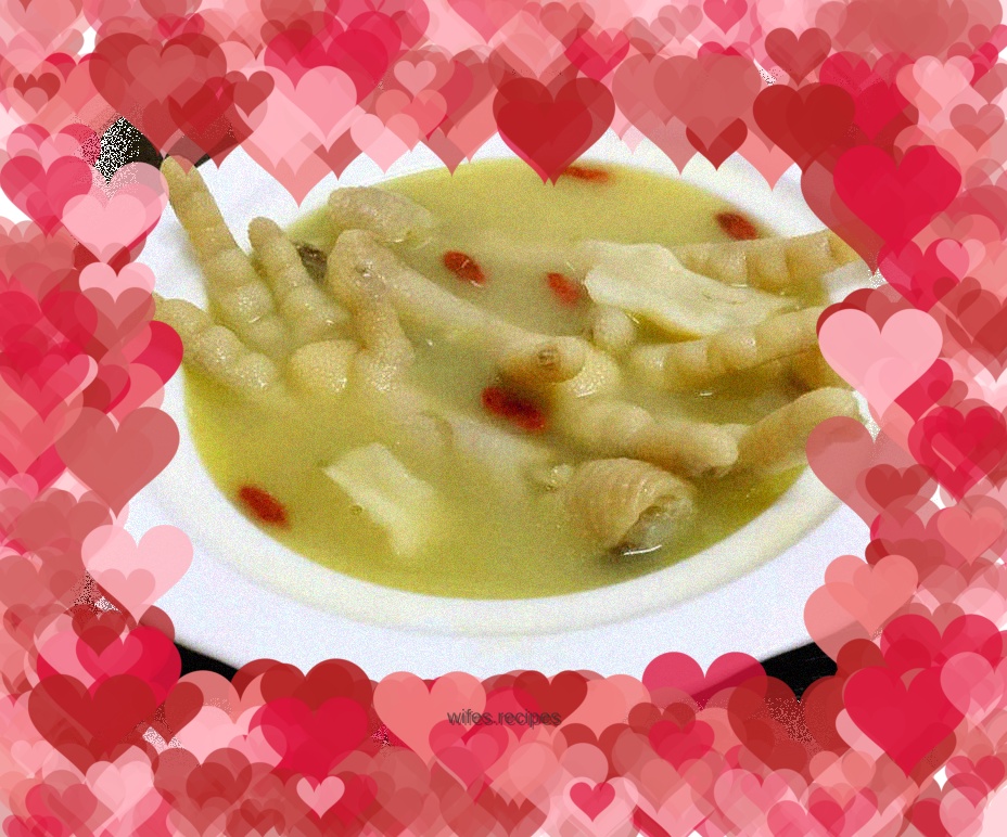 Super simple angelica, adenophora, red dates and wolfberry--medicinal nourishing chicken feet and chicken feet