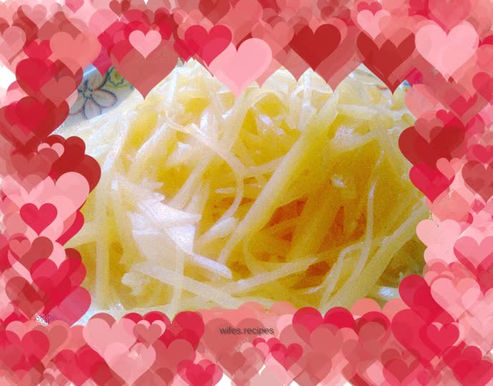 Cold Shredded Potatoes