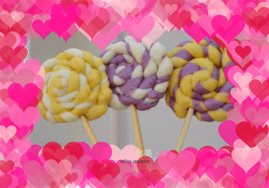 Lollipop steamed buns