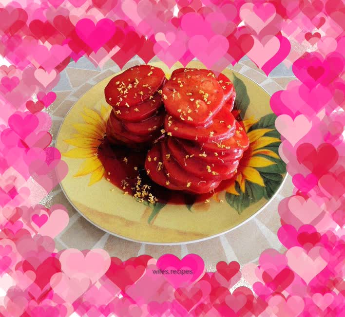 Sweet glutinous rice lotus root