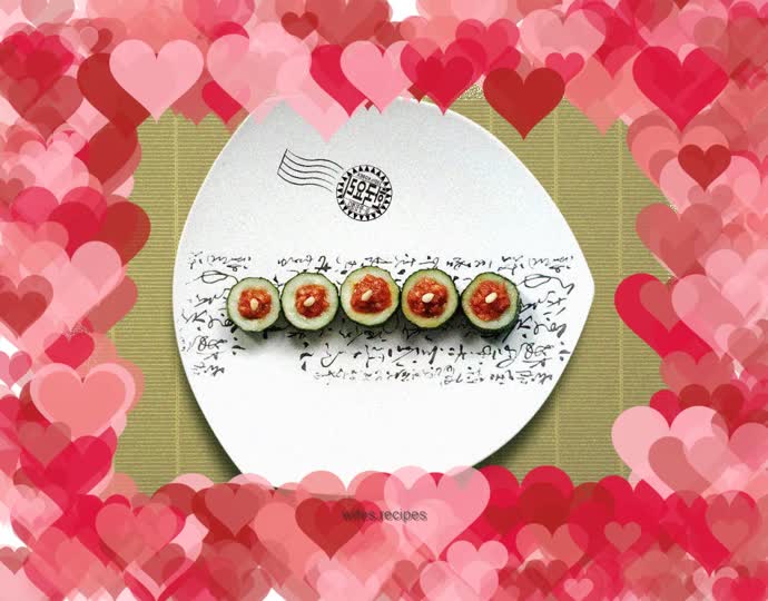 Cucumber meets kimchi